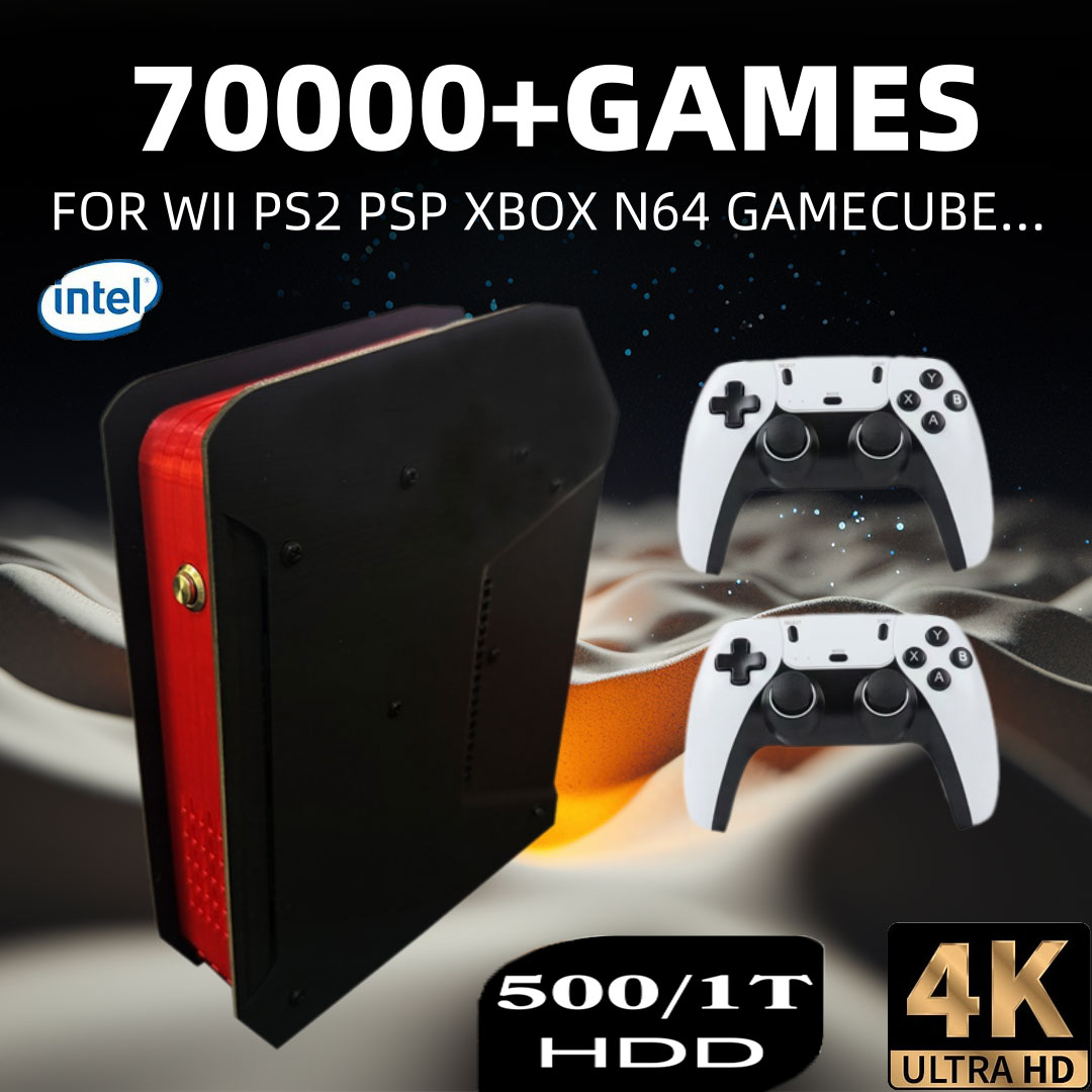Retro Gaming Windows - PS2/PSP/WII/N64/DC/SS 용 1T 듀얼 시스템 및