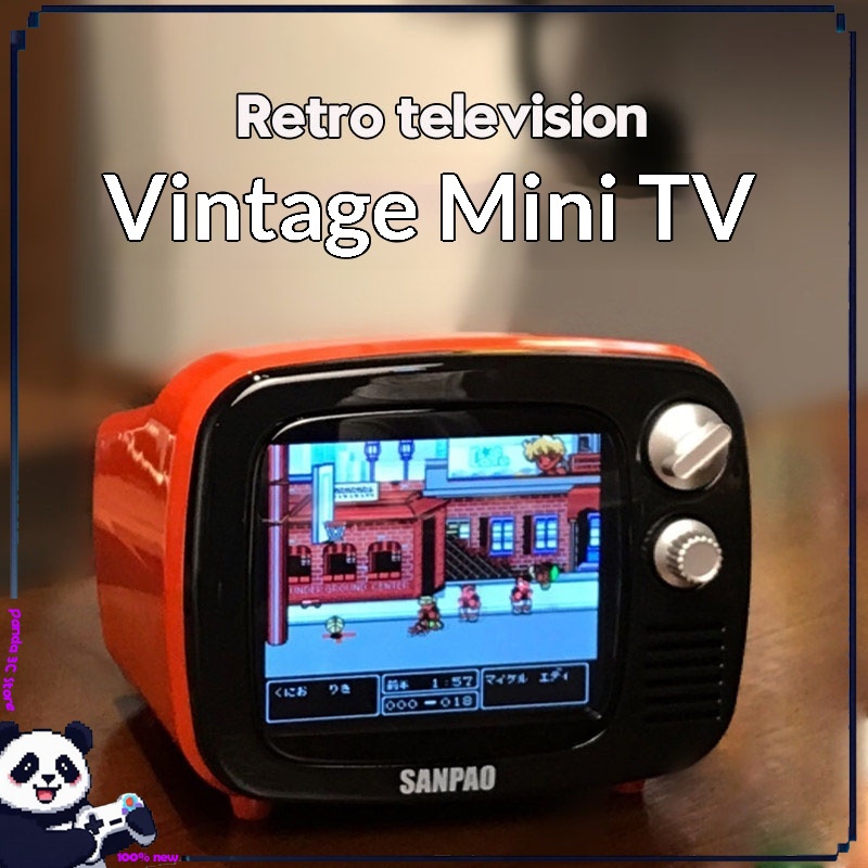 Retro Gaming For Tv - 레트로 게임 미니 TV 테이블, 향수를