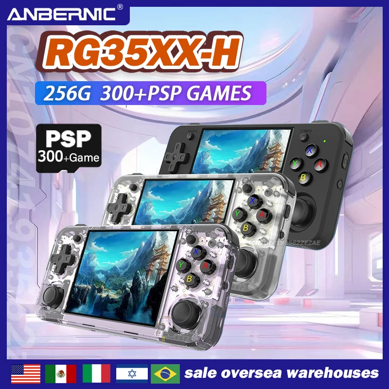 Retro Gaming Anbernic - ANBERNIC RG35XX H 휴대용 콘솔 3.5인치