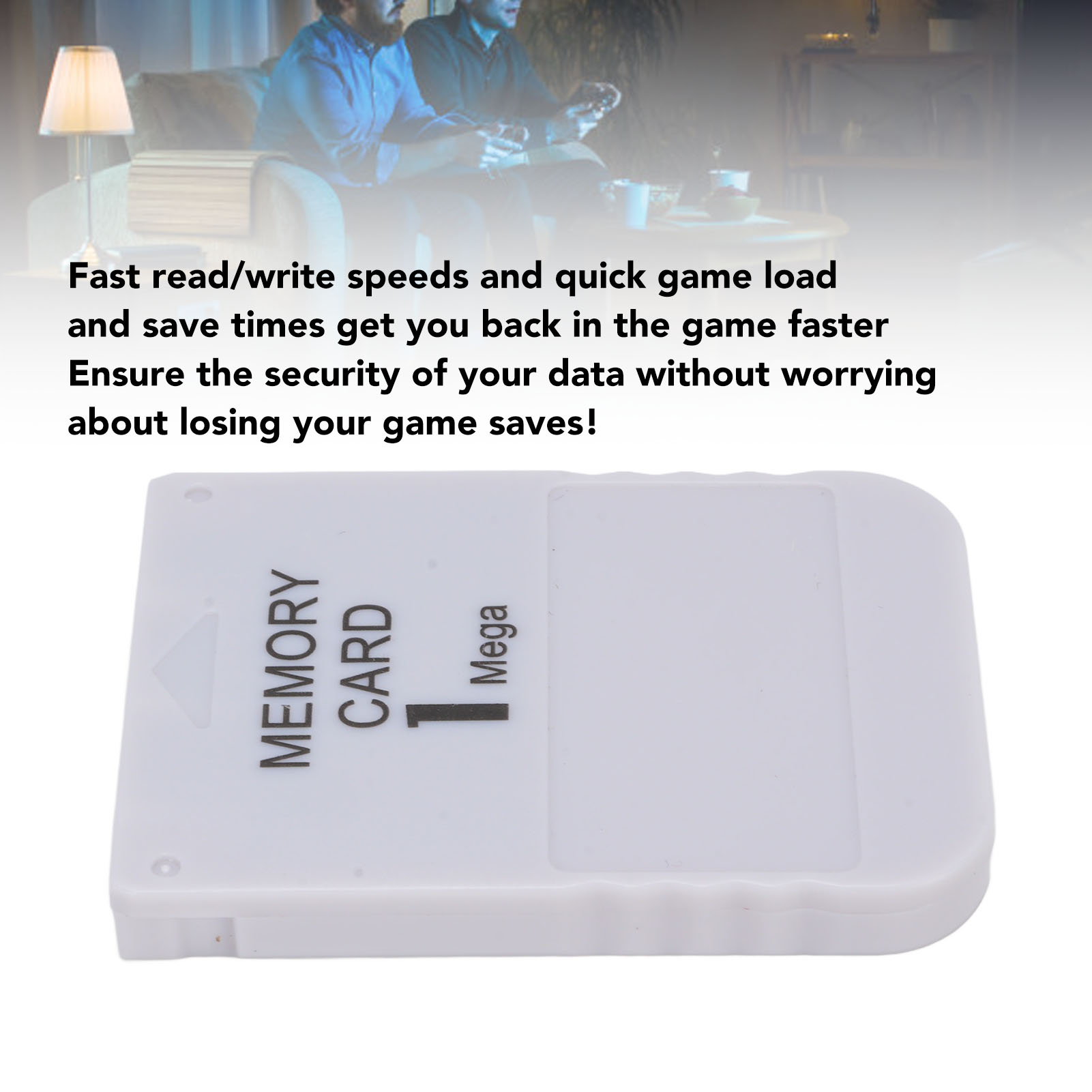 PS1 클래식 게임 시스템용 1MB 메모리 카드, 고속 - Memory Card Ps1 리뷰 및 가격