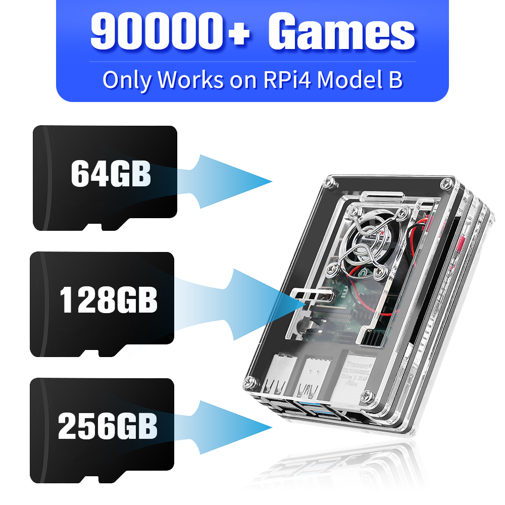라즈베리 파이 4 모델 B용 게임 카드 메모리 TF 카 - Memory Card Ps1 리뷰 및 가격