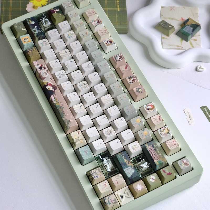 오만과 편견 키캡 세트 레트로 PC+PBT 서브 체리/ - Retro Gaming Corps 리뷰 및 가격