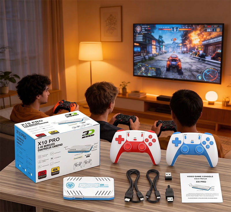 X10 PRO 레트로 휴대용 게임 콘솔 오픈 소스 게임 - Retro Gaming For Tv 리뷰 및 가격