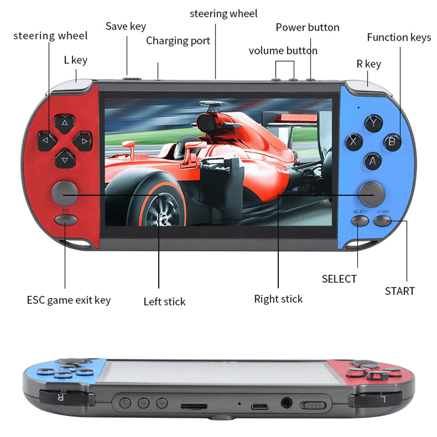 휴대용 핸드 헬드 비디오 게임 TV 레트로 비디오 게임 - Retro Gaming For Tv 리뷰 및 가격