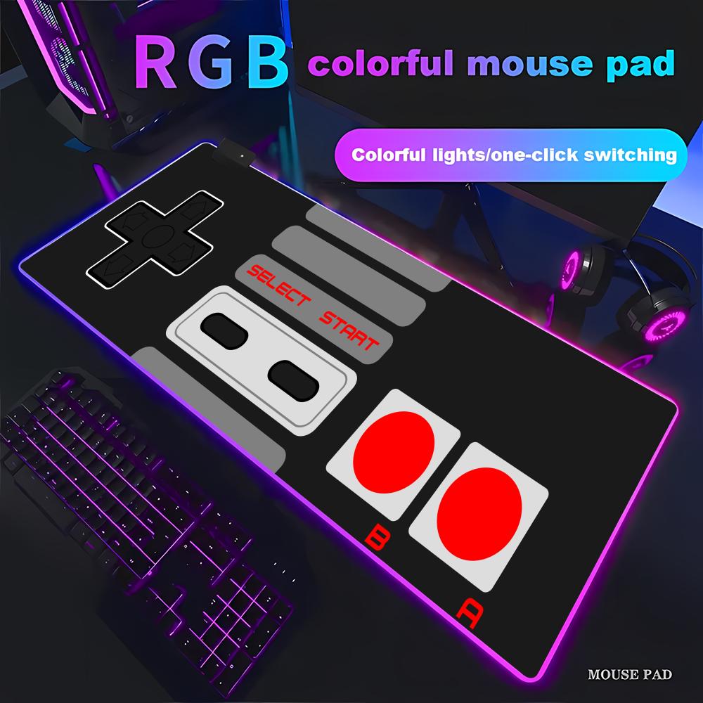 RGB 레트로 게임 컨트롤러 대형 마우스 패드 HD 미 - Mouse Gaming Retro 리뷰 및 가격