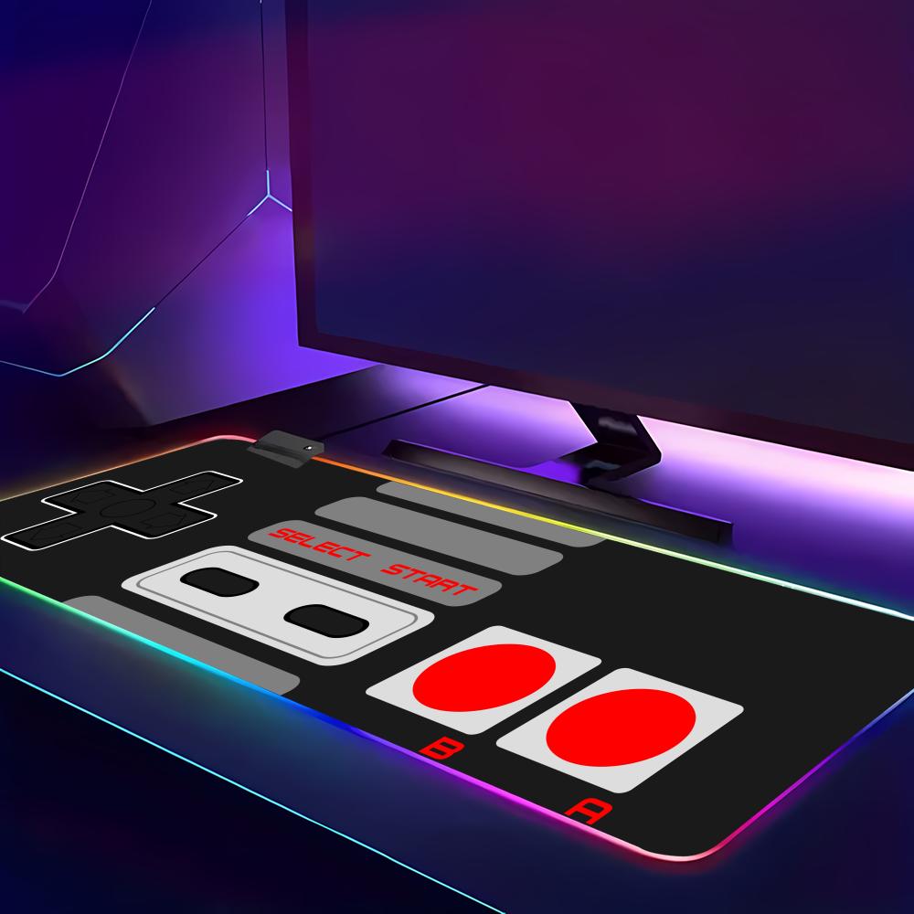 RGB 레트로 게임 컨트롤러 대형 마우스 패드 HD 미 - Mouse Gaming Retro 리뷰 및 가격