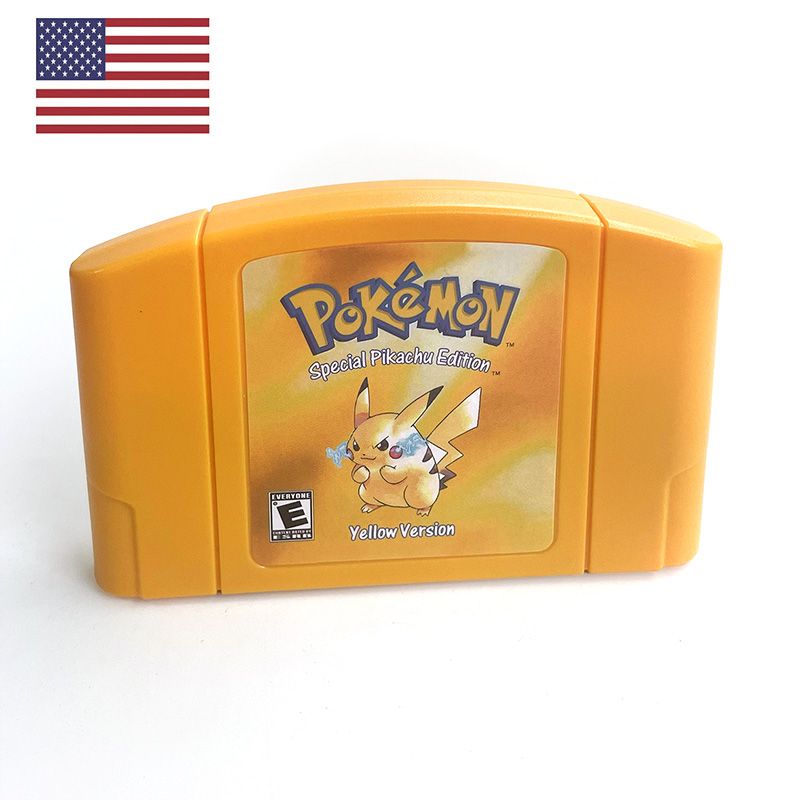 미국 NTSC 버전 영어판 포켓몬 옐로우 N64 레트로 - Retro Gaming Pokemon 리뷰 및 가격