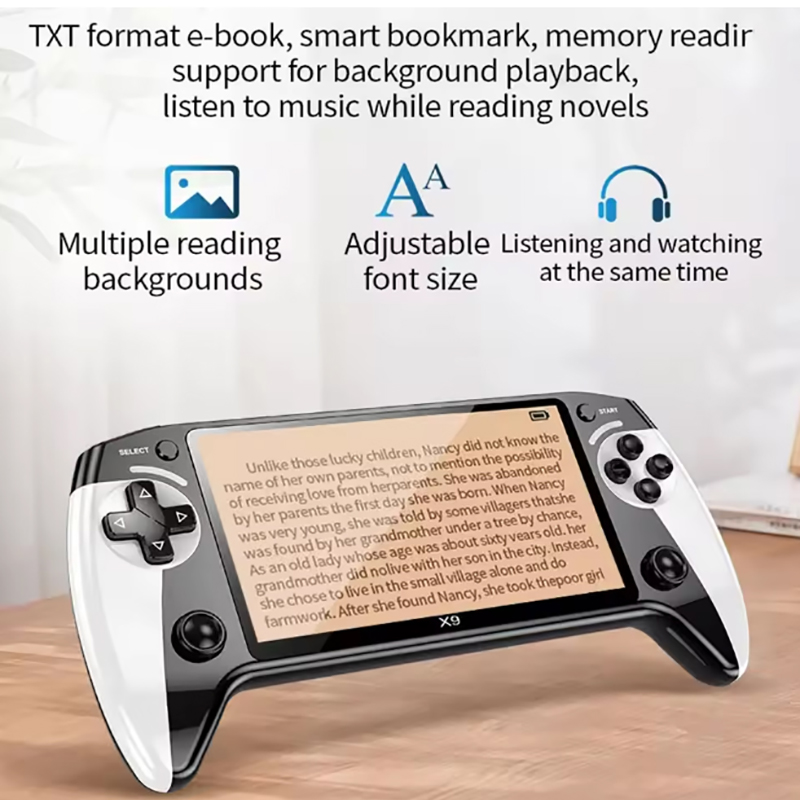X9 휴대용 게임기 5.5인치 화면 레트로 게임 장치  - Retro Gaming For Tv 리뷰 및 가격