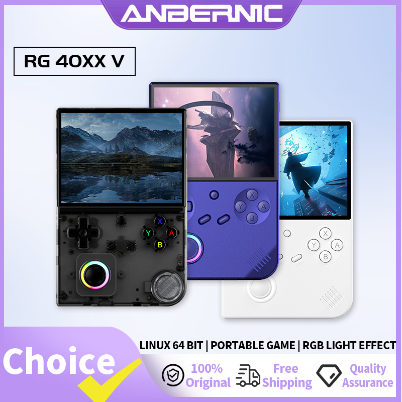 RG40XXV 64비트 리눅스 레트로 휴대용 게임 콘솔 - Retro Gaming Anbernic 리뷰 및 가격