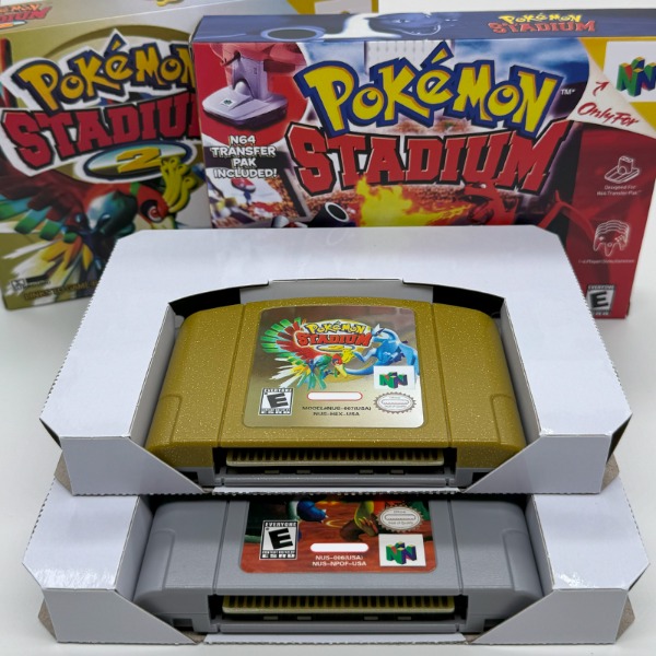 포켓몬 스타디움 1 2 게임 카트리지 (N64 미국 N - Retro Gaming Pokemon 리뷰 및 가격