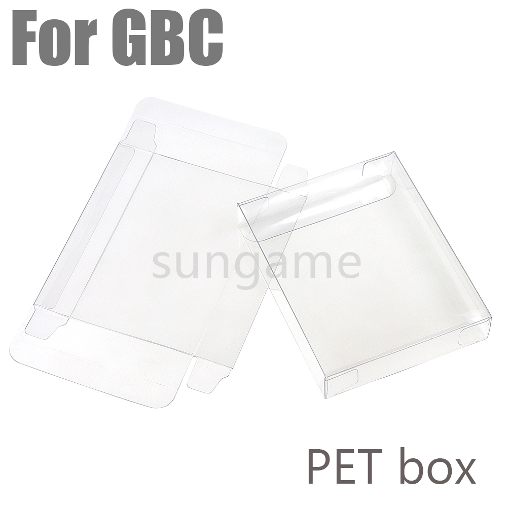 GBC 플라스틱 게임용 PET 디스플레이 박스 3개,  - Game Carrying Case 리뷰 및 가격